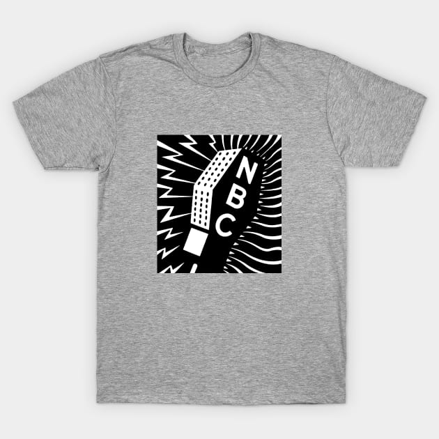 Retro NBC Logo T Shirt